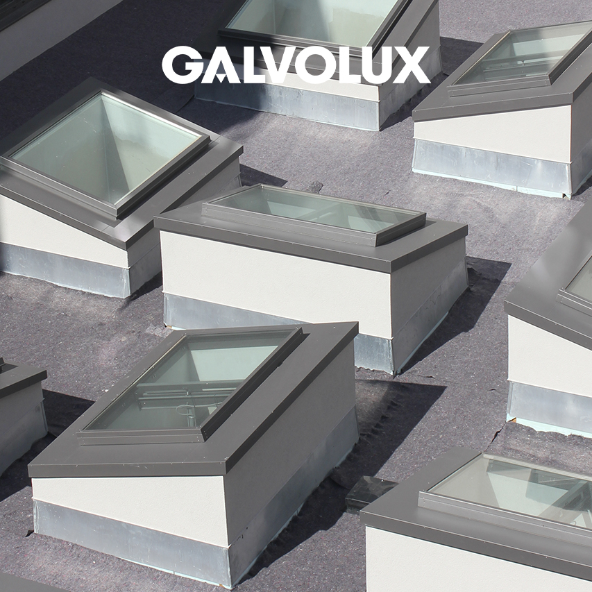 Domes and Skylights Wemalux by Galvolux - Acustico Skylight